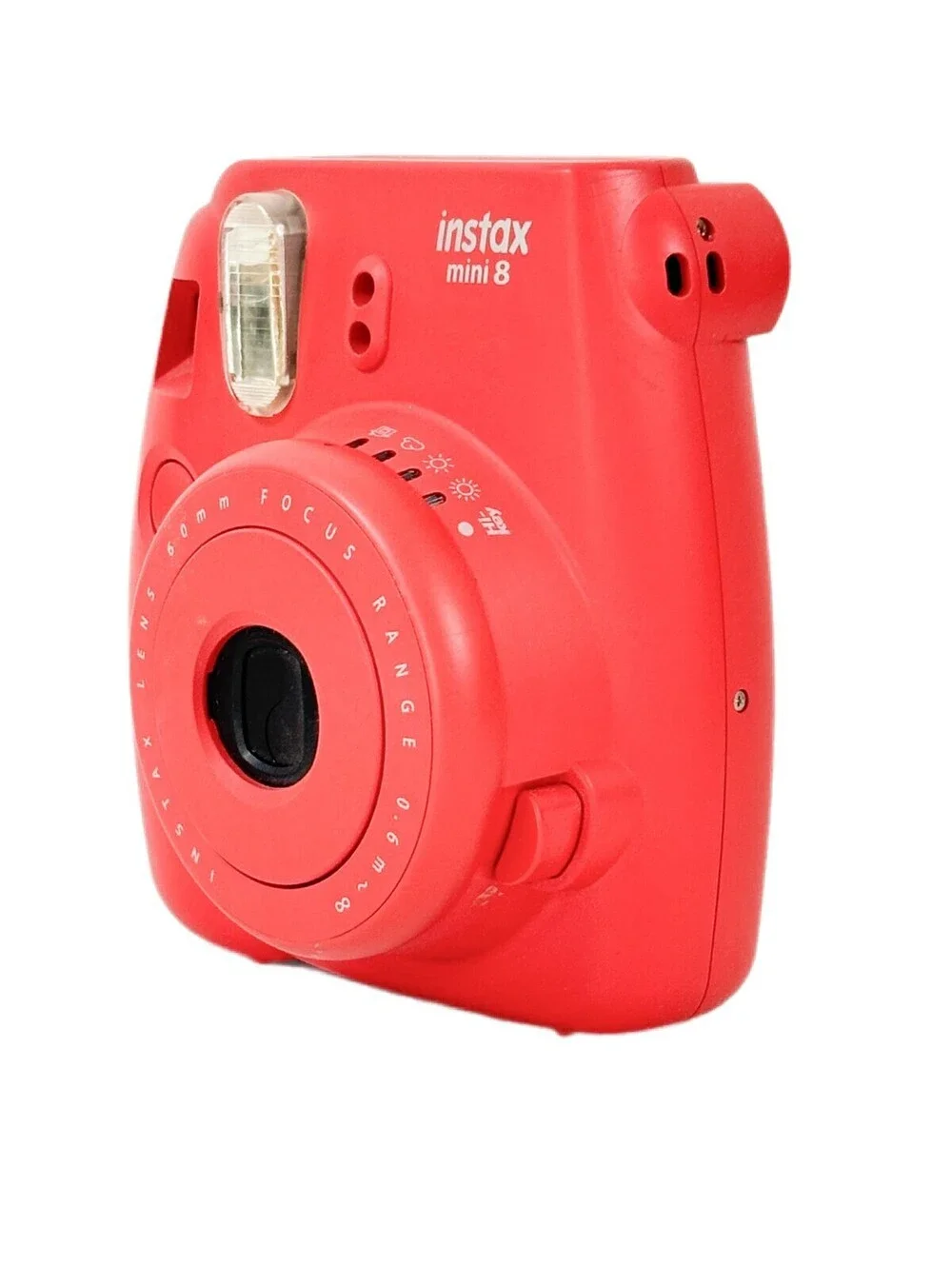 Fujifilm Instax Mini 8 Instant Film Camera Red Retro Point & Shoot Tested